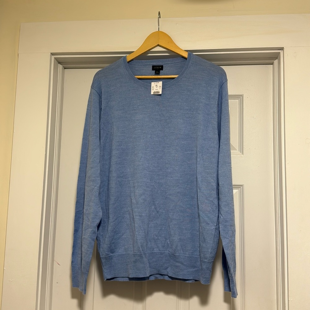 I. Crew Blue Sweater Size L